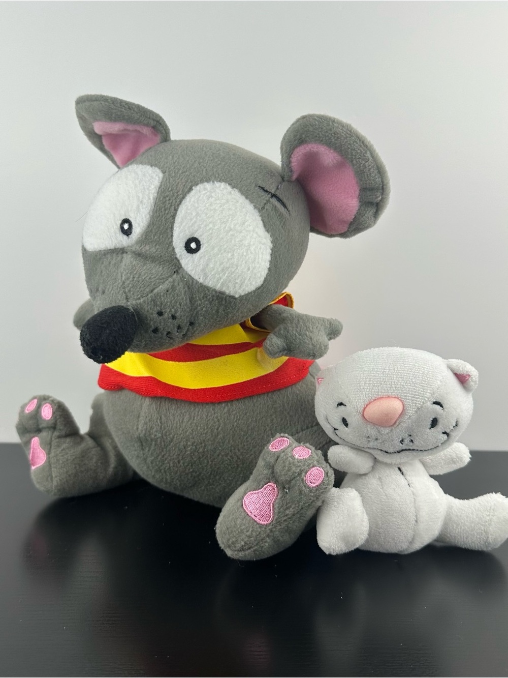 Toopy & Binoo Plush Stuffed Animals 4.5'' and 10” Vintage Collectible